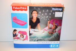 BOXED FISHER PRICE BESTWAY INFLATEABLE AIR BED RRP £26.79Condition ReportAppraisal Available on