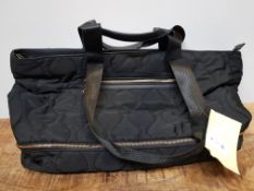 NEXT BLACK OVERNIGHT QUILTED BAG (IMAGE DEPICTS STOCK )Condition ReportAppraisal Available on