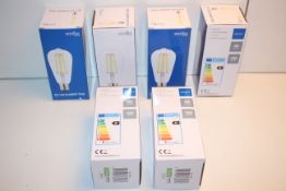 6X BOXED DIMMABLE SAXBY E27 LED FILAMENT PEAR BULBS Condition ReportAppraisal Available on
