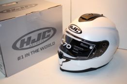 BOXED HJC HELMETS #1 IN THE WORLD SIZE LAERGE MOTORCYCLE HELMET C70 RRP £129.00Condition