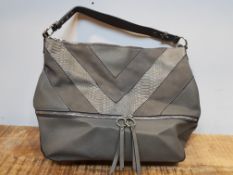 NEXT GREY PATTERENED HANDBAG (IMAGE DEPICTS STOCK )Condition ReportAppraisal Available on Request-