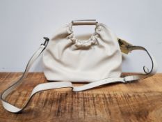 NEXT CREAM CROSS BODY BAG (IMAGE DEPICTS STOCK )Condition ReportAppraisal Available on Request-