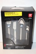 BOXED ZWILLING J.A.HENCKELS FLATWARE 18PCE STAINLESS STEEL RRP £48.42Condition ReportAppraisal
