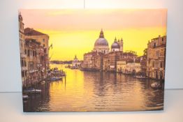 UNBOXED VENICE WALL CANVAS PRINT Condition ReportAppraisal Available on Request- All Items are