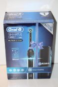 BOXED ORAL B SMART 4 4500 BLACK EDITION OPOWERED BY BRAUN TOOTHBRUSH RRP £129.00Condition