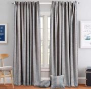 BAGGED PRIME LINENS FULLY LINED CURTAINS 60 X 90" RRP £47.99 (AS SEEN IN WAYFAIR)Condition