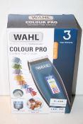 BOXED WAHL COLOUR PRO CORDED HAIR CLIPPER RRP £25.99Condition ReportAppraisal Available on