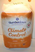 BAGGED SLUMBERDOWN CLIMATE CONTROL DUVET KING 10.5 TOG Condition ReportAppraisal Available on