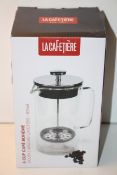 BOXED LA CAFETIERE 6 CUP CAFÉ BOHEME Condition ReportAppraisal Available on Request- All Items are