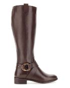 Maggie Leather Boots Wide E Fit Curvy Plus Calf SIZE 6 RRP £85Condition ReportAppraisal Available on