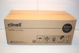 BOXED CLINELL 6X 100 WIPES BCW100 UNIVERSAL WIPES Condition ReportAppraisal Available on Request-