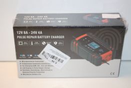 BOXED SEALED 12V 8A - 24V 4A PULSE REPAIR BATTERY CHARGER Condition ReportAppraisal Available on