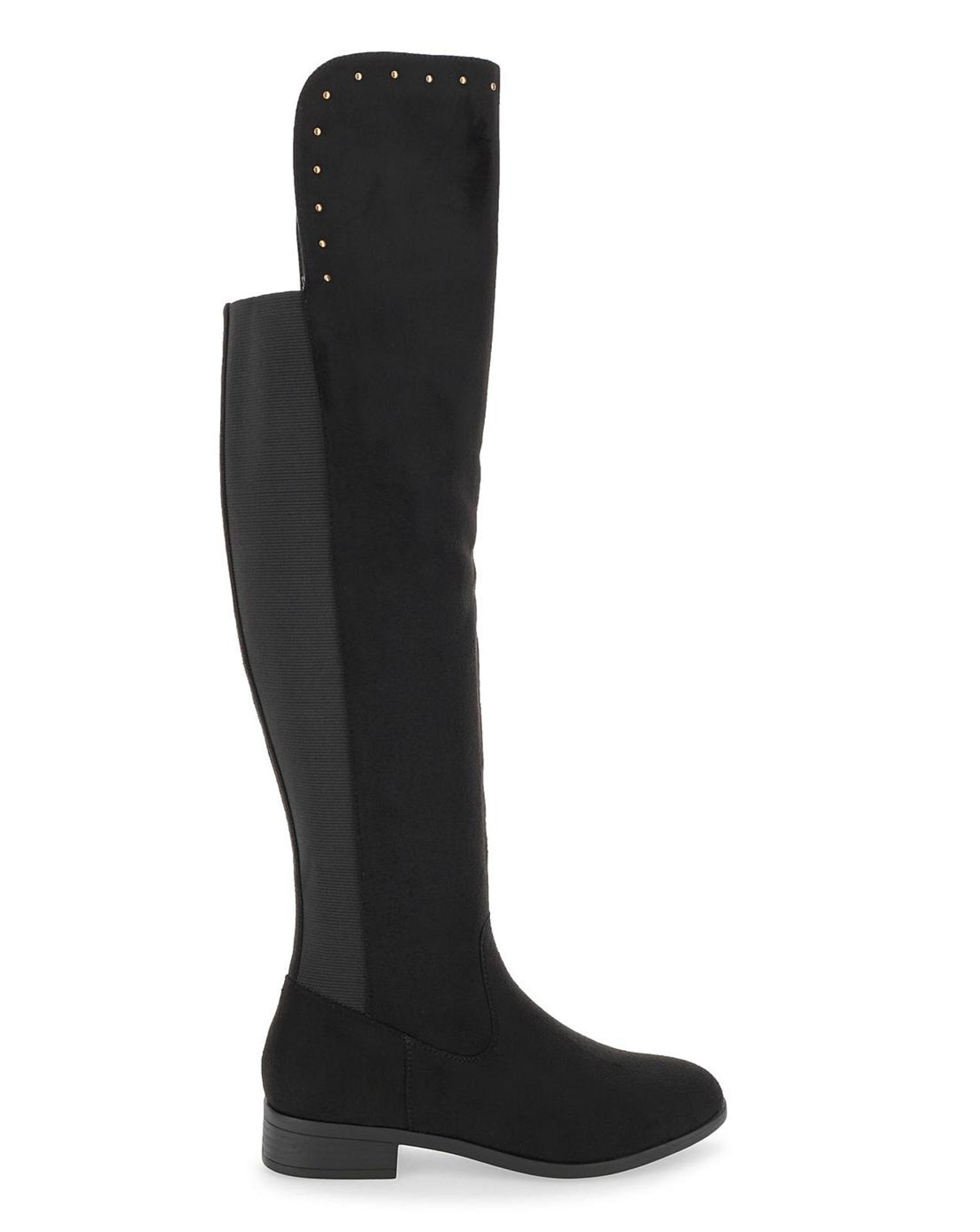 Felicia Over The Knee Stretch Boots Wide E Fit Standard Calf SIZE 6 RRP £52Condition ReportAppraisal