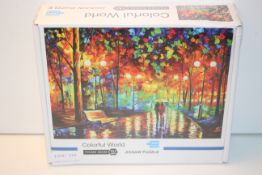 BOXED COLOURFUL WORLD JIGSAW PUZZLE 70 X 50 CM 1000PIECECondition ReportAppraisal Available on