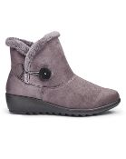 Cushion Walk Warm Lined Ankle Boots Extra Wide EEE Fit SIZE 5 RRP £30Condition ReportAppraisal