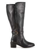 Leather High Leg Boots Wide E Fit Curvy Calf Width SIZE 5 RRP £79Condition ReportAppraisal Available