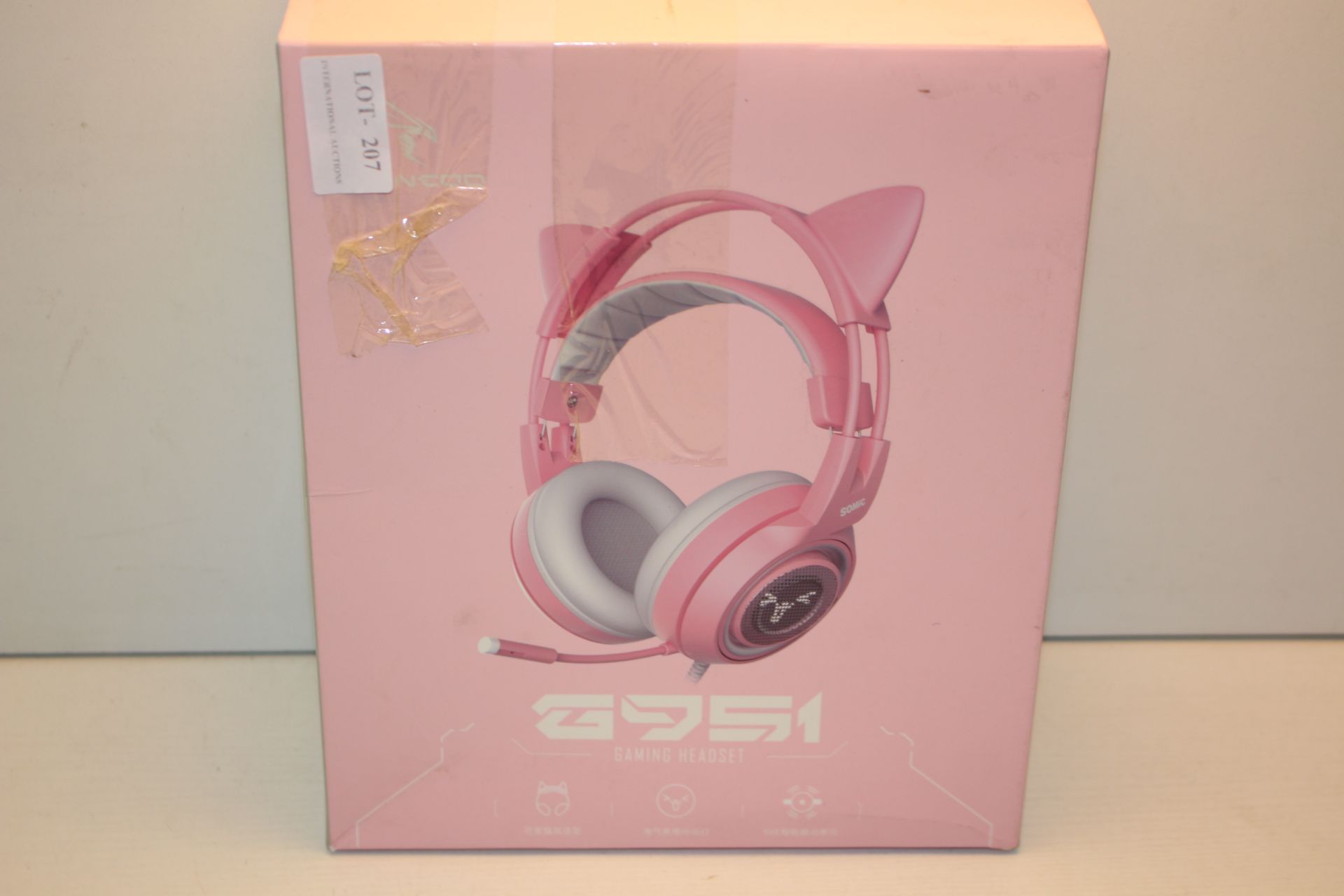 BOXED STINCOO 295i GAMING HEADSET RRP £34.95Condition ReportAppraisal Available on Request- All