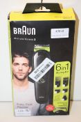 BOXED BRAUN ALL-IN-ONE TRIMMER 3 RRP £70.00Condition ReportAppraisal Available on Request- All Items