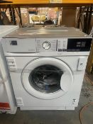 John Lewis 7kg integrated washing machine white model JLBIWM1404Condition ReportAppraisal