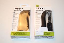 2X BOXED ZIPPO HEATBANK 9S HANDWARMER & POWERBANKCondition ReportAppraisal Available on Request- All