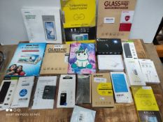 1 LOT TO CONTAIN 20 ASSORTED ITEMS TO INCLUDE PHONE CASES/VIDEO AMPLIFIER AND MORE (IMAGE DEPICTS