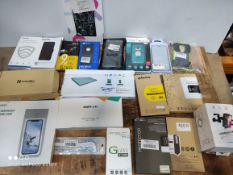1 LOT TO CONTAIN 20 ASSORTED ITEMS TO INCLUDE PHONE CASES/PEN SLEEVE AND MORE (IMAGE DEPICTS STOCK)