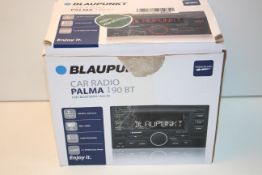 BOXED BLAUPUNKT CAR RADIO PALMA 190 BT RRP £99.99Condition ReportAppraisal Available on Request- All