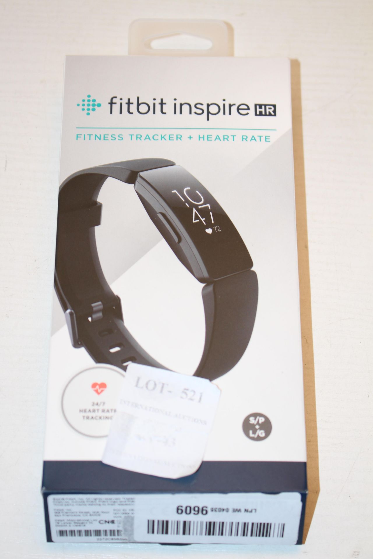 BOXED FITBIT INSPIRE HR FITNESS TRACKER + HEART RATE RRP £79.99Condition ReportAppraisal Available