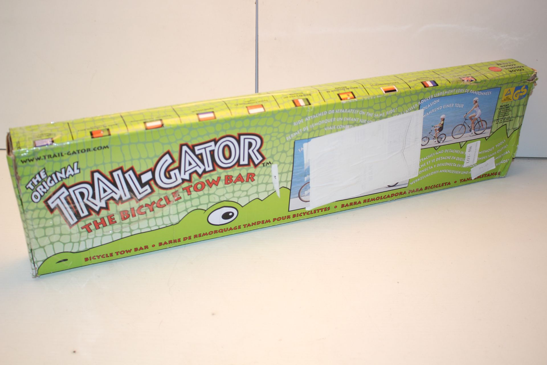 BOXED THE ORIGINAL TRAIL GATOR THE BICYCLE TOW BAR RRP £71.00Condition ReportAppraisal Available
