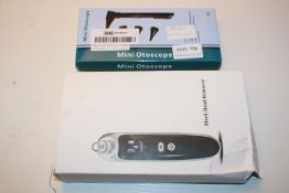 2X ASSORTED BOXED ITEMS TO INCLUDE MINI OTOSCOPE & OTHER Condition ReportAppraisal Available on