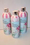 3X 500ML BAYLIS & HARDING BEAUTICOLOGY COCONUT & WATERMELON SHOWER CRÈMECondition ReportAppraisal