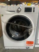 Hotpoint 8kg inverter motor washing machine white model NM11 845 WC A UKCondition ReportAppraisal