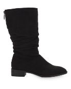 Ash Mid Length Zip Up Boots Wide Fit SIZE 6 RRP 40Condition ReportAppraisal Available on Request-