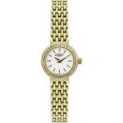 BOXED ROTARY LADIES GOLD TONE WATCH, MODEL-LB02835/03, RRP-£110.00 INCLUDES BOX BUT NO CUSHION