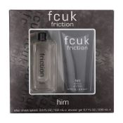 BOXED FCUK FRICTION GIFT SET, AFTERSHAVE SPLASH 100ML & SHOWER GEL 200MLCondition ReportAppraisal