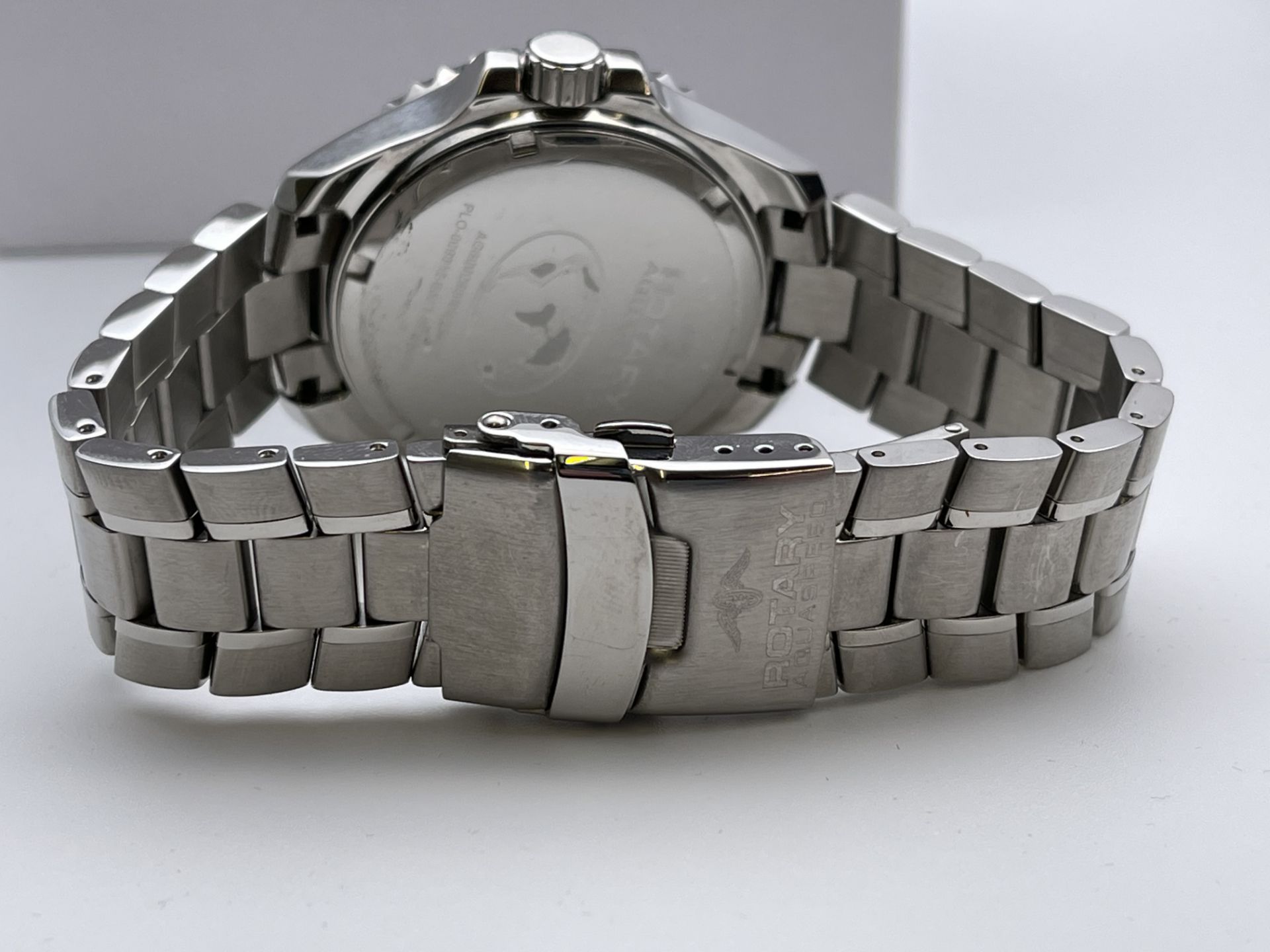 BOXED ROTARY STAINLESS STEEL WATCH, MODEL- AGB00293/04, RRP-£89.99 (MAY NEED BATTERY)Condition - Image 4 of 4