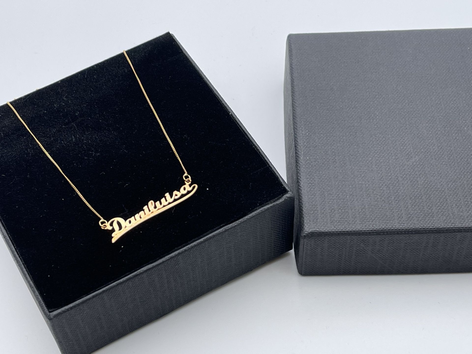 BOXED 9CT YELLOW GOLD ''DANILUISA'' IDENTITY NECKLACE, RRP-£165.00Condition ReportAppraisal