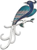 BOXED FINE ENAMELS, SEA GEMS BIRD BROOCHCondition ReportAppraisal Available on Request- All Items