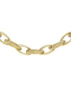 BOXED LADIES 9CT YELLOW GOLD NECKLACE, APPEARS NEW, RRP-£822.00 Gold Chunky Textured Necklace Make a