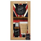 BOXED BRAND NEW THE FUZZY DUCK BEARD GROOMING KIT, INCLUDES, COMB, FACE WASH, BEARD SHAMPOO &