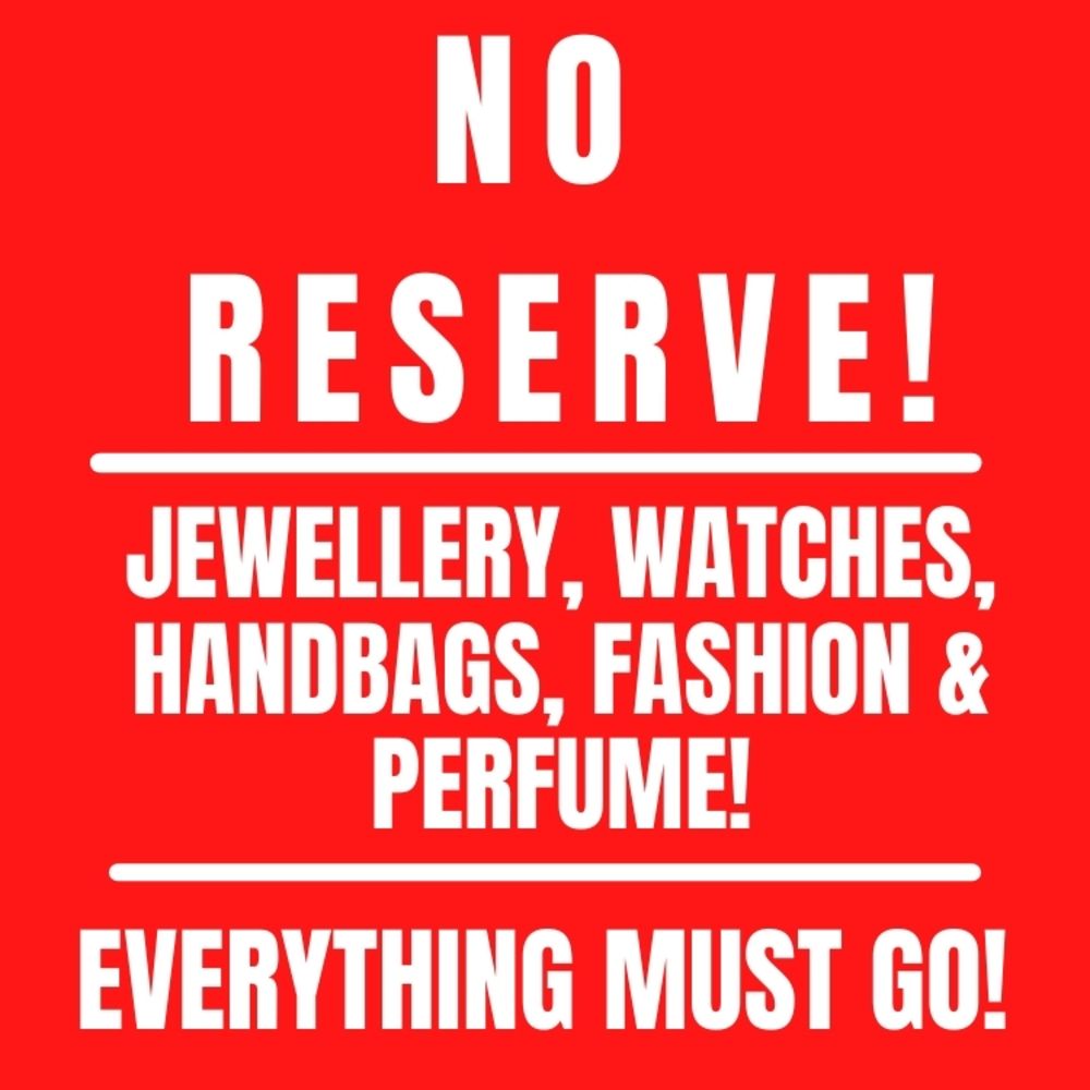 No Reserve! Jewellery, Watches, Perfume, Gold Jewellery, Diamond Jewellery, Designer Watches, Seiko, Hugo Boss, G Shock & Many More Products!