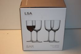 BOXED LSA INTERNATIONAL 4 PORT GLASSES HANDMADE RRP £24.99Condition ReportAppraisal Available on