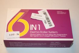 BOXED 6-IN-1 DERMA ROLLER SYSTEM EFFICIENT SYSTEM FOR ANTI AGING Condition ReportAppraisal Available