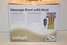 BOXED AIDAPT MASSAGE BOOT WITH HEAT RRP £29.99Condition ReportAppraisal Available on Request- All