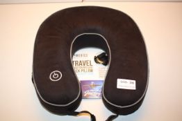 UNBOXED HOMEDICS TRAVEL VIBRATION MASSAGE NECK PILLOW WITH MEMORY FOAMCondition ReportAppraisal