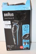 BOXED BRAUN BEARD TRIMMER 3 RRP £79.99Condition ReportAppraisal Available on Request- All Items