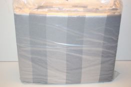 BAGGED SILVER/GREY STRIPE DUVET SET RRP £39.99Condition ReportAppraisal Available on Request- All