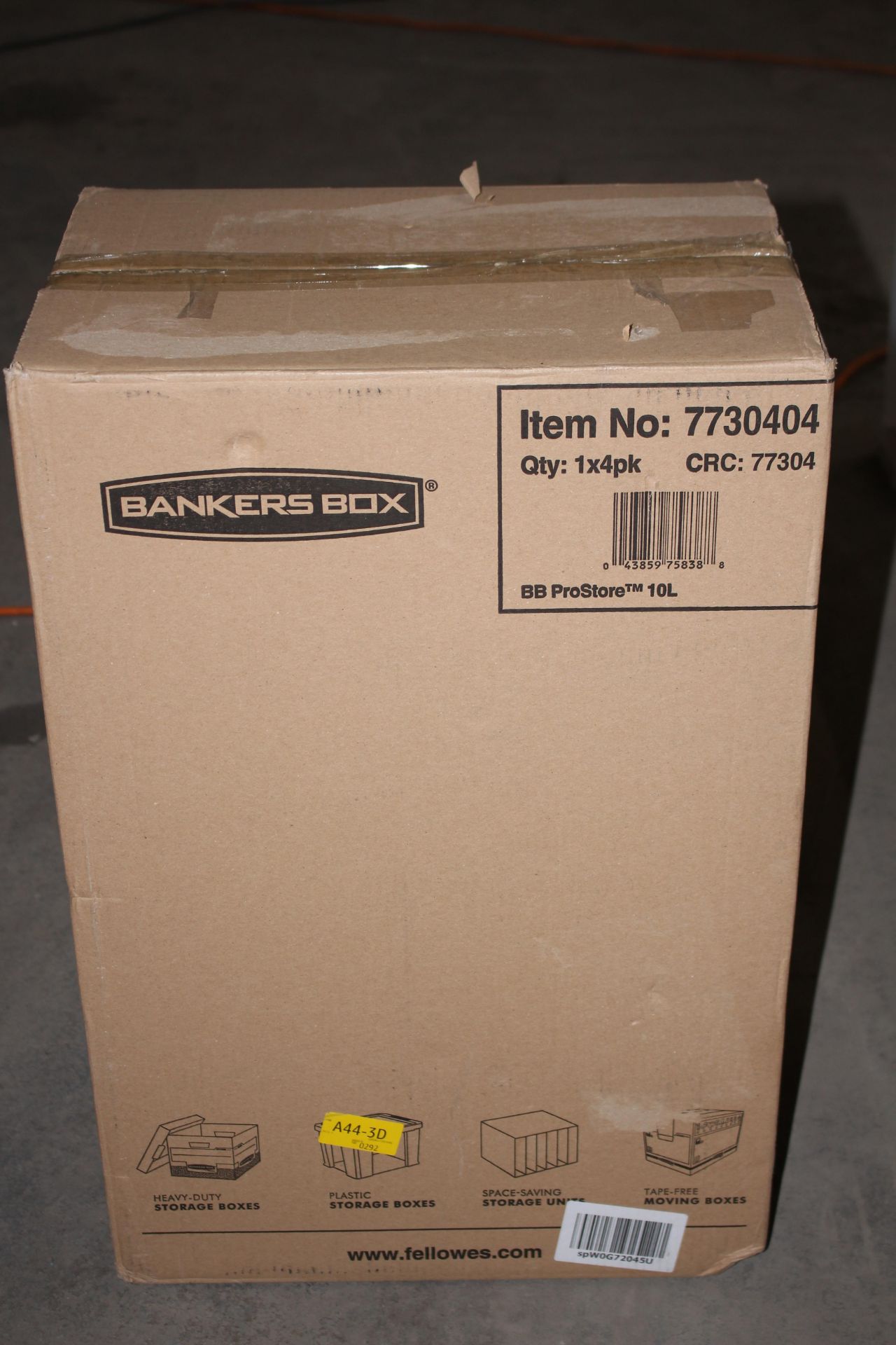 BOXED BANKERS BOX BB PROSTORE 10L 1X 4PACKCondition ReportAppraisal Available on Request- All