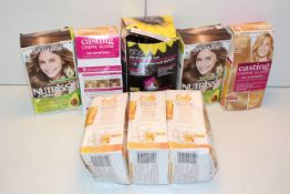 8X BOXED ASSORTED HAIR COLOURINGS BY L'OREAL, GARNIER & OTHER (IMAGE DEPICTS STOCK)Condition