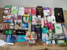 ONE LOT TO CONTAIN A LARGE NUMBER OF ITEMS INCLUDING DUREX, KALMS, WELLMAN AND MORE (IMAGE DEPICTS